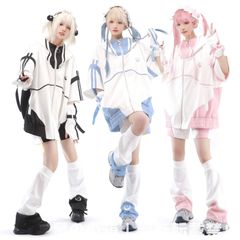 ililil【イルイルイル】淡色切り替えジャージ - メルカリ