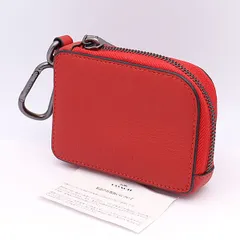 良品 コーチ キーケース 赤 YSD