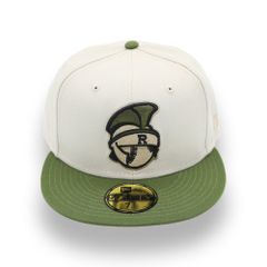 日本未発売 ニューエラ マイナーリーグ ローム・ブレーブス キャップ / NEW ERA MiLB ROME BRAVES 59FIFTY CAP [STONE/OLIVE]