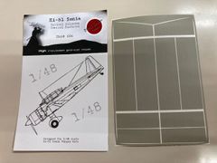 デッドデザイン SM48004 三菱 キ－51 九九式襲撃機/軍偵察機 動翼部用3D効果/錯視ペイントマスク 1/48