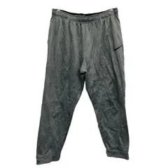 NIKE ジャージパンツ 3XL グレー ナイキ イージーパンツ DRI FIT スポーティー 古着卸 アメリカ仕入 2505-191