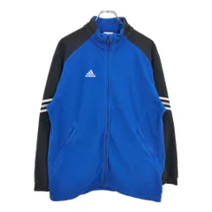 adidas アディダス フリースジャケット スポーツ ブルー(メンズ S)中古 古着 U4653
