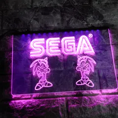No.NE30 セガ SEGA LED ネオン 看板 サイン ライト ランプ 照明 ゲーム