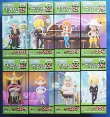 【中古】フィギュア 全8種セット 「ワンピース」 ワールドコレクタブルフィギュアvol.25