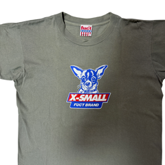 90s FUCT X-SMALL チワワ Tシャツ Mサイズ ファクト  vintage ヴィンテージ ビンテージ オールドスケート