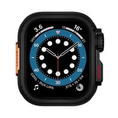 アップルウォッチカバー（Apple Watchカバー）Ultra風両面保護メタルケース【ブラック】42mm/44mm/45mm/46mm対応 [BELTIES]