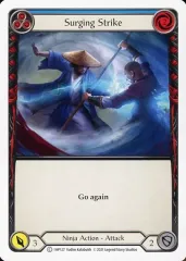 【中古】Flesh and Blood 1HP127[C]：Surging Strike (3)
