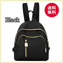 ミニリュック 黒 小さめ レディース リュックサック シンプル 韓国