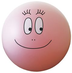 バーバパパ (barbapapa) バランスボール 55cm 体幹 筋トレ トレーニング 対応身長155cm～170cm BP-55(トレーニング 筋トレ 健康維持 ダイエット ストレッチ 美容 体力づくり ジム エクササイズ)
