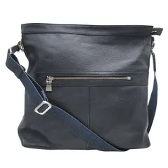 極美品 アニアリ aniary Antique Leather アンティークレザー 2WAY ショルダー バッグ ハンドバッグ カバン 鞄 紺 ネイビー メンズ/☆K51のサムネイル
