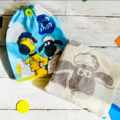 タオルエプロン　ひつじのショーン　2枚セット③