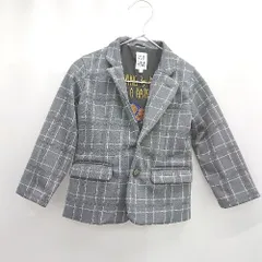 ◇ ⊇ B:MING LIFE STORE by BEAMS ビームス 総柄 キッズ セットアップ サイズ100 グレー系 メンズ E  【1506300019104】