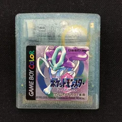 ポケットモンスター ゲームボーイカラー専用 クリスタルバージョン