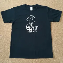 BANKSY・バンクシー・チャーリーブラウン・Tシャツ・黒のサムネイル