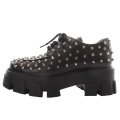 【期間限定価格】PRADA ブラッシドレザーダービージュース未使用に近い美品❗️ PRADA - PRADA ブラッシュド レザー ダービー シューズの通販 by