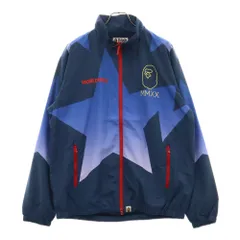 A BATHING APE (アベイシングエイプ) BAPE STA Track Top Jacket プリントトラックジャケット ブルーのサムネイル
