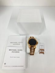 ＋ マイケルコース Michael Kors 腕時計/レディース MKT5018 BRADSHAW ブラッドショゴールド スマートウォッチ 通電未確認 充電器無し  【時計】【3】