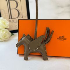 新品未使用 】エルメス プティH トラ ブラウン ゴールド レザー