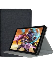 【AKI40】 For ALLDOCUBE iPlay50 mini ケース タブレットケース スタンド機能 軽量 擦り傷防止 耐衝撃 TPU+PUレザー 全面保護 iPlay50 mini 8.4インチ ブラック