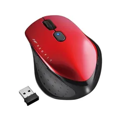 バッファロー BUFFALO 無線 BlueLED 5ボタン ネオフィットマウス Mサイズ レッド BSMBW515MRDのサムネイル
