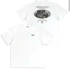未使用 冷静な男 半袖 Tシャツ グレー L サイズ