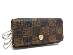 LOUIS VUITTON ルイヴィトン N62631 ダミエ ミュルティクレ4 4連 キーケース 鍵入れ ブラウン系 DK0202