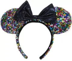 【中古】アクセサリー(非金属)(キャラクター) ミニーマウス スパンコールカチューシャ(マルチ) 「ディズニー」 東京ディズニーランド限定