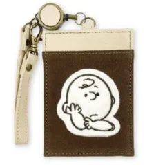 マリ【送料無料】【スヌーピー】【SNOOPY】リール付きシングルパスケース【チャーリー・ブラウン】【ピーナッツ】【ウッドストック】【すぬーぴー】【ポーチ】【ケース】【カード入れ】【定期入れ】【収納】【雑貨】【グッズ】【かわいい】