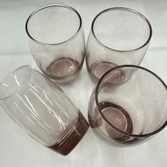 【セット販売】4つセット　グラス　カラーグラス　コップ