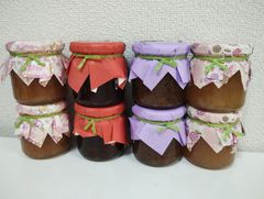 桃　苺　林檎　キウイ　ジャム　8個セットのサムネイル