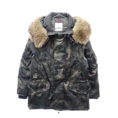 MONCLER (モンクレール) 16AW RONIER N-3B DOWN JACKET ロニーア コヨーテファー カモフラ柄 ダウンコート グリーン B20914230825のサムネイル