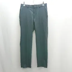 ◇ Θ BEAUTY & YOUTH UNITED ARROWS チェック柄 ストレートパンツ サイズ46 ネイビー レディース E  【1501230049825】