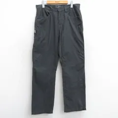 W34/古着 エディーバウアー パンツ メンズ 濃グレー系 25mar15 中古 ボトムス ロング