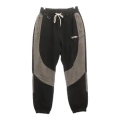美品SAPEUR トラックパンツ　ペイント加工 SAPEur DENIM TRACK PANTS 