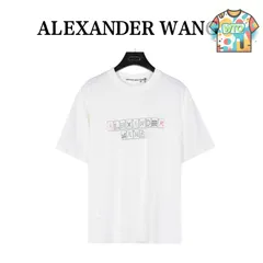 【今日WTO】AlexanderWang 2025 春夏 マージャン発泡 T シャツ-ZA53