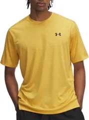 【送料無料】 アンダーアーマー メンズ シャツ トップス Under Armour Men's Tech Vent Short Sleeve T-Shirt Noble Gold/Black