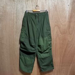希少【BEAMS ビームス  【商品名】23AW RIPSTOP 切替/6ポケット カーゴパンツ/ジャングル ファティーグ パンツ ミリタリー