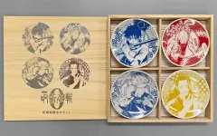 【中古】皿・ボウル 集合 豆皿4種入りセット〈劇場版version〉 「アニメーション 呪術廻戦展 劇場版 呪術廻戦 0編」