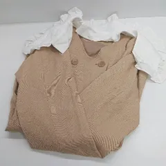 ◇ ◎ ⊇ OLIVE des OLIVE オリーブ デ オリーブ 長袖 コート サイズF ブラウン系 レディース E  【1409100037425】