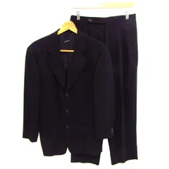 極美品　アルマーニコレツィオーニ　スーツ　セットアップ　ブラック　L 中古・古着通販】ARMANI COLLEZIONI (アルマーニ コレツィオーニ