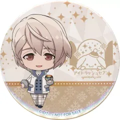 【中古】バッジ・ピンズ 棗巳波 缶バッジ 「アイドリッシュセブン×animatecafe」 開催記念キャンペーン