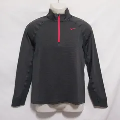古着 メンズS ナイキ ベイパー DF ハーフ ジップ ロングスリーブトップ
