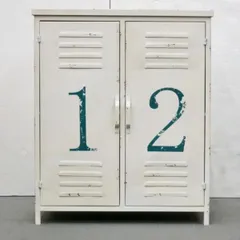 1950-60's ヴィンテージ インダストリアル スチール ロッカー