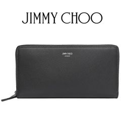 新品 JIMMY CHOO 長財布 ブラック エンボスロゴ BETTINA - メルカリ