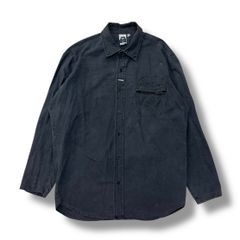 90's~ XLARGE L/S Black Shirt