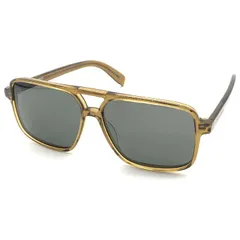 SAINT LAURENT サンローラン サングラス ダブルブリッジ クリアブラウン SL176 004