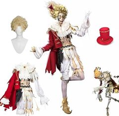 新品未使用 第五人格 ハンター フラバルー マイク モートン コスプレ衣装 フルセット 二次元 高品質 豪華デザイン 哭泣小丑 ゲームコスチューム 舞台撮影用 イベント用 ハロウィン プレゼントに最適
