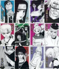 【中古】キャラカード 再不斬＆白＆大蛇丸＆カブト＆砂隠れ＆暁 「NARUTO-ナルト- ホロクリアカード12枚セット 第1弾」