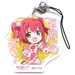 【中古】キーホルダー・マスコット(キャラクター) 黒澤ルビィ アクリルチャーム 「ラブライブ!サンシャイン!! サマーキャンペーン」 UFOキャッチャー特典
