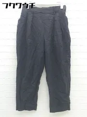 ◇ BEAUTY & YOUTH ビューティアンドユース UNITED ARROWS リネン混 パンツ サイズS ブラック系 レディース 【中古】 【1002802266379】